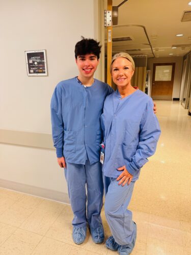 Nurse Lisa Siliano’s career inspires son’s medical dreams